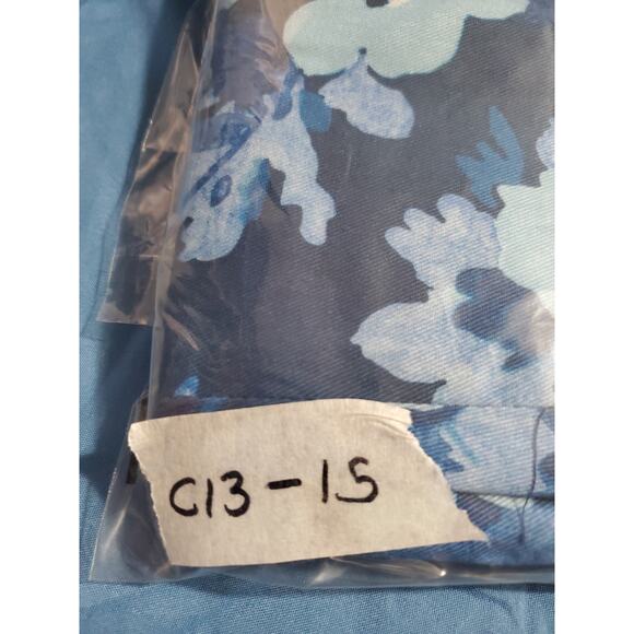 J. Crew Sz 00 Remi Ankle Pants Floral Watercolor Blue Womens New AJ333 C13-15 - Picture 12 of 12